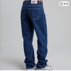 Dairy Boy Women's Relaxed Fit Jeans - Blue